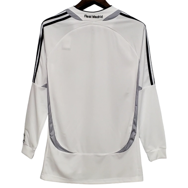 Camisa I Real Madrid 2006 2007 Adidas Retro Manga comprida